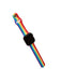 SHEIN Correa de reloj a rayas arcoíris LGBT compatible con Apple Watch 42/44mm - Quierox - Tienda Online