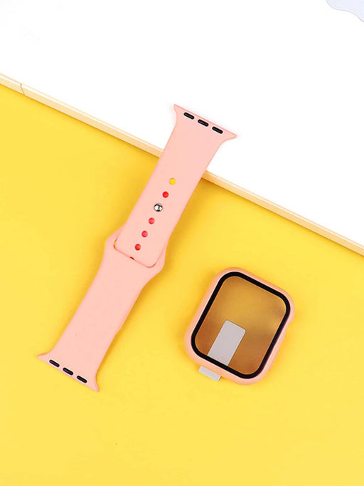 Shein Correa y funda de silicona 2 en 1 para Apple Watch - Quierox - Tienda Online