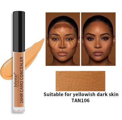 SHEIN Corrector líquido de 6 colores que cubre el aceite de Control hidratante - Quierox - Tienda Online