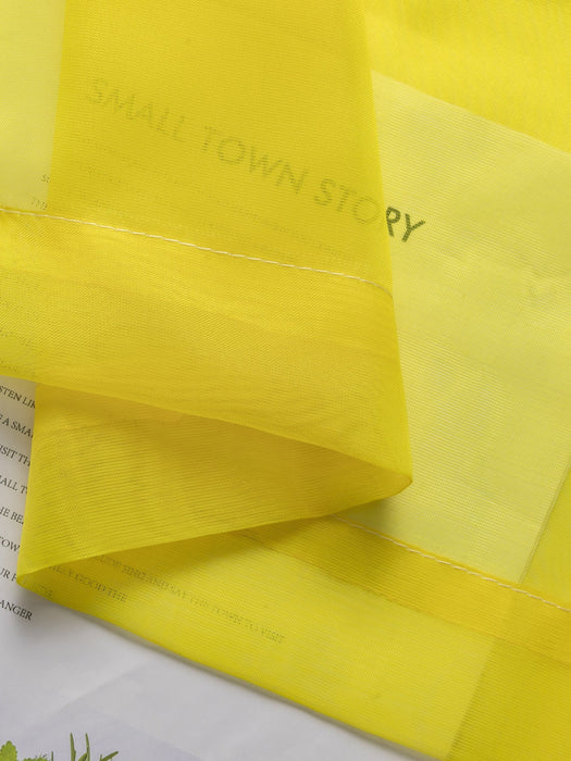 SHEIN Cortina transparente de un solo panel sólido - Quierox - Tienda Online