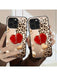 Shein Cover para telefono con estampado de leopardo y forma de corazón - Quierox - Tienda Online
