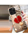 Shein Cover para telefono con estampado de leopardo y forma de corazón - Quierox - Tienda Online