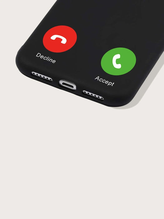 Shein Cover para teléfono con interfaz de llamada de Apple - Quierox - Tienda Online