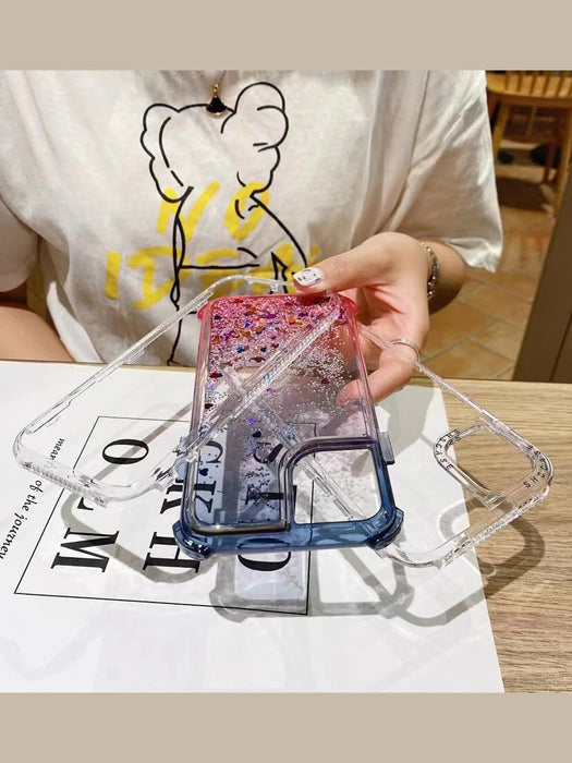 Shein Cover para teléfono con lentejuelas ombré para iPhone 13 Pro Max - Quierox - Tienda Online