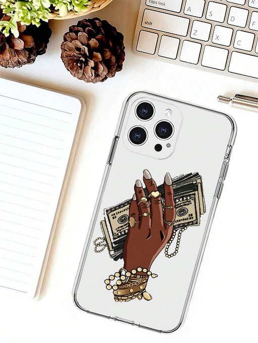 Shein Cover para teléfono con patrón de dinero - Quierox - Tienda Online