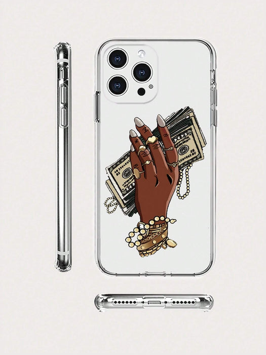 Shein Cover para teléfono con patrón de dinero - Quierox - Tienda Online