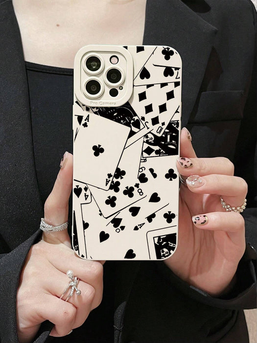 Shein Cover protector de teléfono de TPU con pintura colorida a prueba de golpes - Quierox - Tienda Online