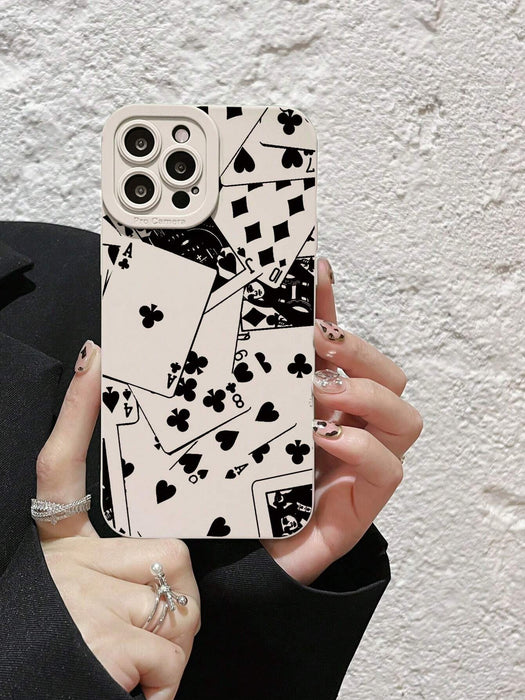 Shein Cover protector de teléfono de TPU con pintura colorida a prueba de golpes - Quierox - Tienda Online