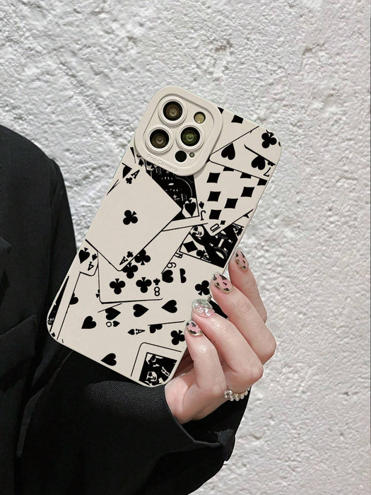 Shein Cover protector de teléfono de TPU con pintura colorida a prueba de golpes - Quierox - Tienda Online