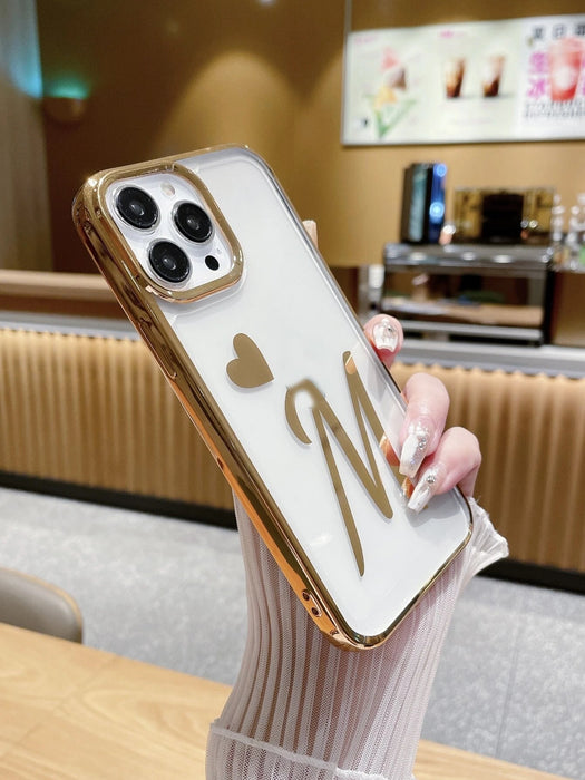 Shein Cover transparente para teléfono con letras gráficas - Quierox - Tienda Online