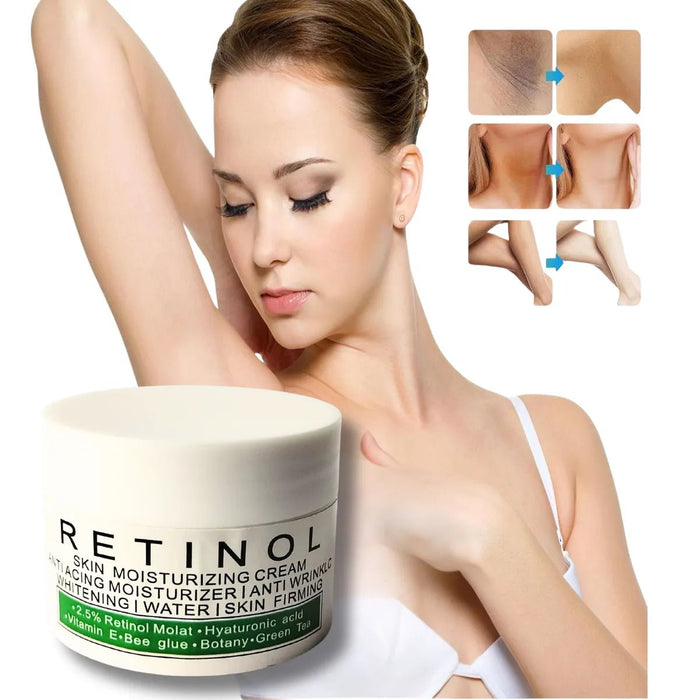 SHEIN Crema Blanqueadora De Retinol Facial Y Corporal 60G - Quierox - Tienda Online