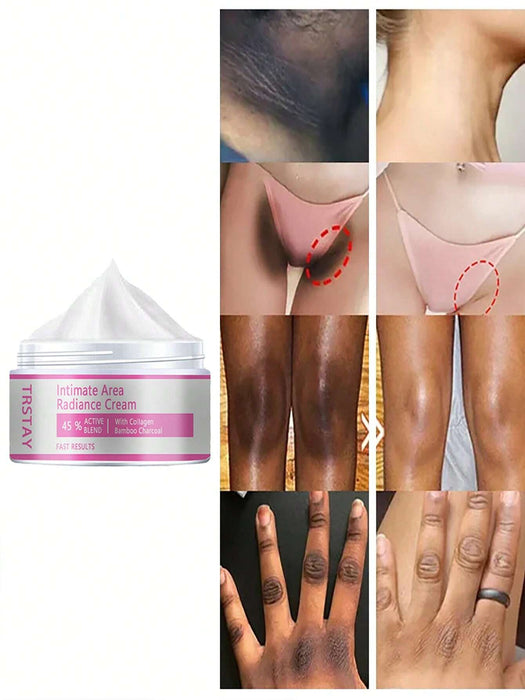 Shein Crema hidratante iluminadora corporal con 45 % de colágeno y carbón - Quierox - Tienda Online