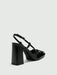SHEIN CUCCOO BIZCHIC Bombas de cuero sintético marrón con tacón grueso - Quierox - Tienda Online