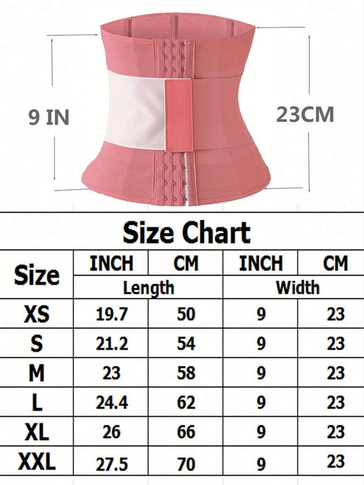 SHEIN CZXMY - Faja deportiva transpirable para mujer con cierre de velcro - Quierox - Tienda Online