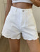 SHEIN DAZY Pantalones cortos vaqueros holgados de estilo casual para mujer - Quierox - Tienda Online
