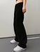 SHEIN DAZY Pantalones Vaqueros Anchos Y Sólidos - Quierox - Tienda Online