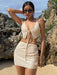 SHEIN DAZY Vestido corto de tirantes para mujer, playa, bikini o atuendo para festivales. - Quierox - Tienda Online