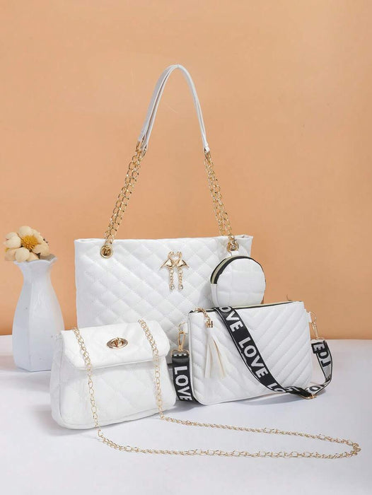 SHEIN Elegante bolso de mano con estampado de leopardo bordado para mujer - Quierox - Tienda Online