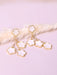 Shein Elegantes pendientes colgantes florales, joyería de aleación de estilo bohemio - Quierox - Tienda Online