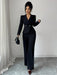 SHEIN Elenzya Conjunto de traje de negocios elegante, romántico y minimalista para mujer - Quierox - Tienda Online