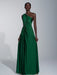 Shein Elitara Vestido holgado de dama de honor de línea A con un hombro - Quierox - Tienda Online