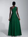 Shein Elitara Vestido holgado de dama de honor de línea A con un hombro - Quierox - Tienda Online