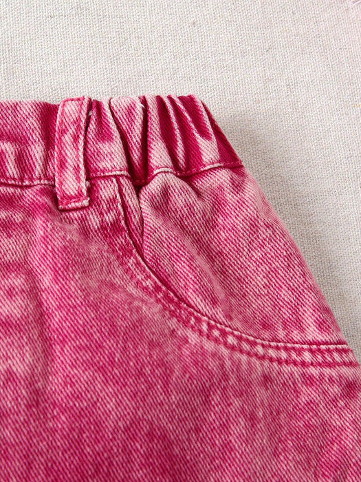 SHEIN Elladie Kids 1 Conjunto de Verano Casual para Niñas Jóvenes - Quierox - Tienda Online