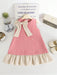 SHEIN Elladie kids Vestido corto de princesa elegante y sencillo para niñas - Quierox - Tienda Online