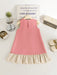 SHEIN Elladie kids Vestido corto de princesa elegante y sencillo para niñas - Quierox - Tienda Online