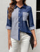 SHEIN EMERY ROSE Blusa De Primavera Para Mujer Con Rayas - Quierox - Tienda Online