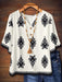 SHEIN EMERY ROSE Blusa suelta de talla grande con botones - Quierox - Tienda Online