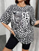 SHEIN EMERY ROSE - Camiseta informal de manga corta con cuello redondo y estampado - Quierox - Tienda Online