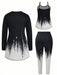 SHEIN EMERY ROSE - Conjunto elegante de 3 piezas para otoño para mujer - Quierox - Tienda Online