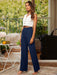 SHEIN EMERY ROSE Pantalones lisos con cintura elástica - Quierox - Tienda Online