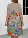 SHEIN EMERY ROSE Vestido con estampado floral para mujer, para verano, vestido de playa - Quierox - Tienda Online