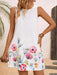 SHEIN EMERY ROSE Vestido corto de mujer con cuello redondo y estampado floral - Quierox - Tienda Online
