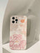 Shein Estuche con diseño de flores y apariencia de piel rosada para teléfono para iPhone 11 pro - Quierox - Tienda Online