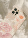 Shein Estuche con diseño de flores y apariencia de piel rosada para teléfono para iPhone 11 pro - Quierox - Tienda Online