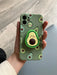 Shein Estuche con estampado de aguacate de dibujos animados compatible con iPhone 7 - Quierox - Tienda Online