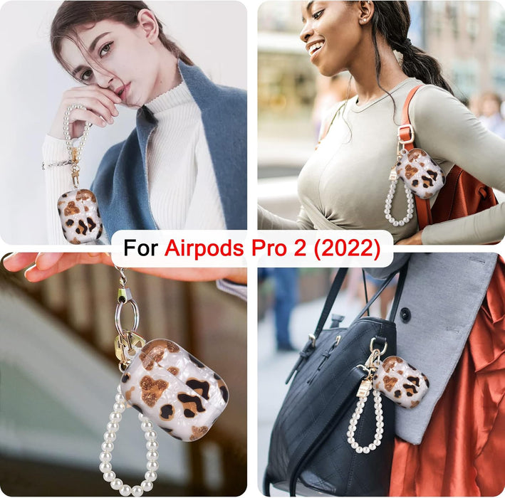 Shein Estuche para AirPods Pro de segunda generación, pulsera brillante, carcasa de TPU - Quierox - Tienda Online