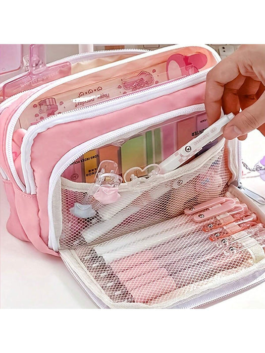 SHEIN Estuche para lápices de gran capacidad con diseño de mano - Quierox - Tienda Online