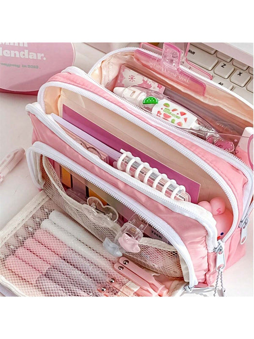 SHEIN Estuche para lápices de gran capacidad con diseño de mano - Quierox - Tienda Online