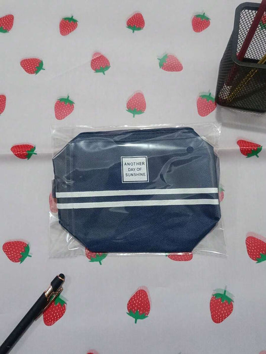 Shein Estuche portátil de doble capa para estudiantes, de gran capacidad - Quierox - Tienda Online