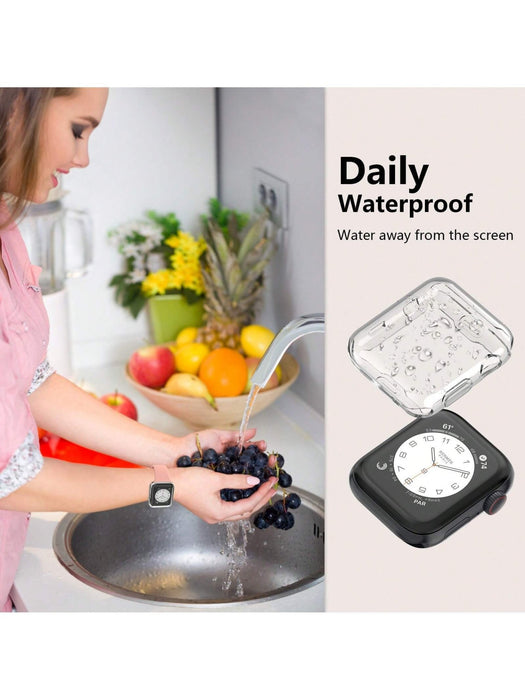 Shein Estuche transparente de cobertura completa para reloj - Quierox - Tienda Online