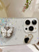 Shein Estuche transparente para teléfono con decoración de mariposas y lentejuelas - Quierox - Tienda Online