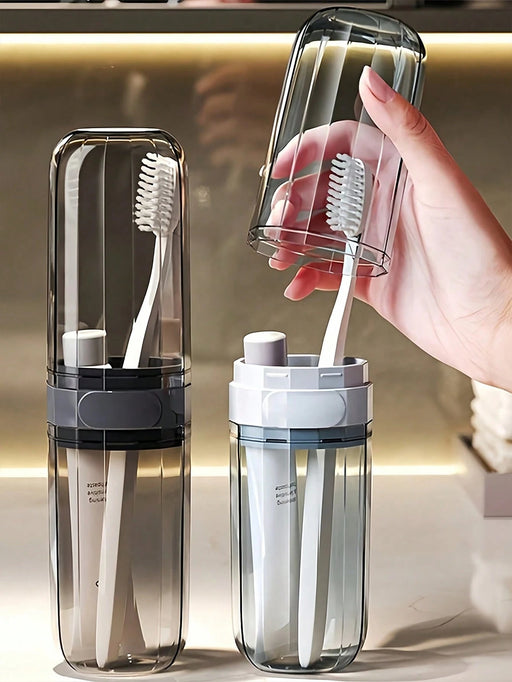 Shein estuche transparente portatil para cepillo de dientes - Quierox - Tienda Online