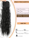Shein Extensión de cola de caballo sintética, larga y recta, resistente al calor, que se enrolla alrededor 22 pulgadas - Quierox - Tienda Online