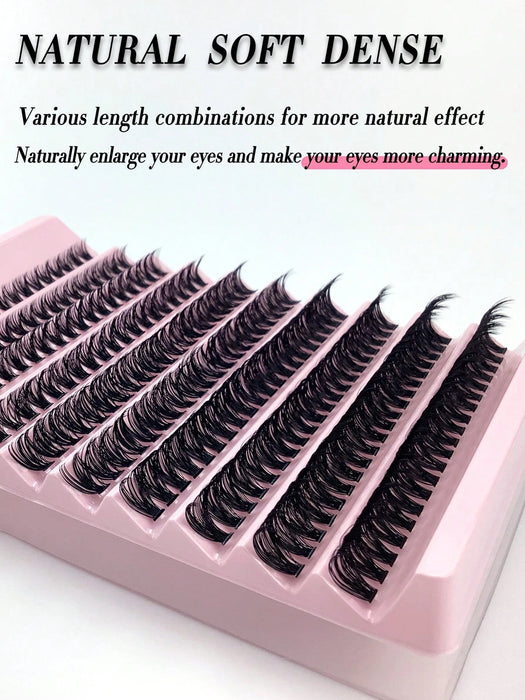 Shein Extensiones de pestañas sintéticas Miss Wink 50D de volumen y rizado, de 8 - 16 mm de longitud mixta - Quierox - Tienda Online