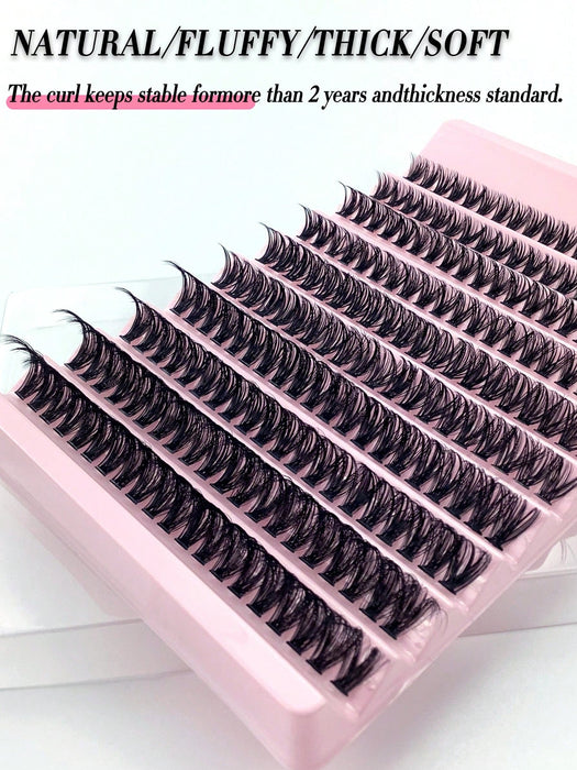 Shein Extensiones de pestañas sintéticas Miss Wink 50D de volumen y rizado, de 8 - 16 mm de longitud mixta - Quierox - Tienda Online