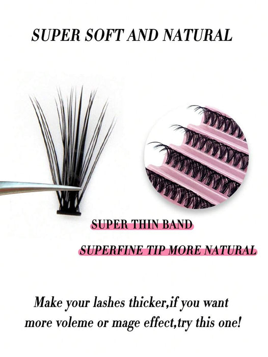 Shein Extensions de pestañas de visón 3D Miss Wink, largo mezclado de 8 - 16mm, rizado 30D 0.07D - Quierox - Tienda Online